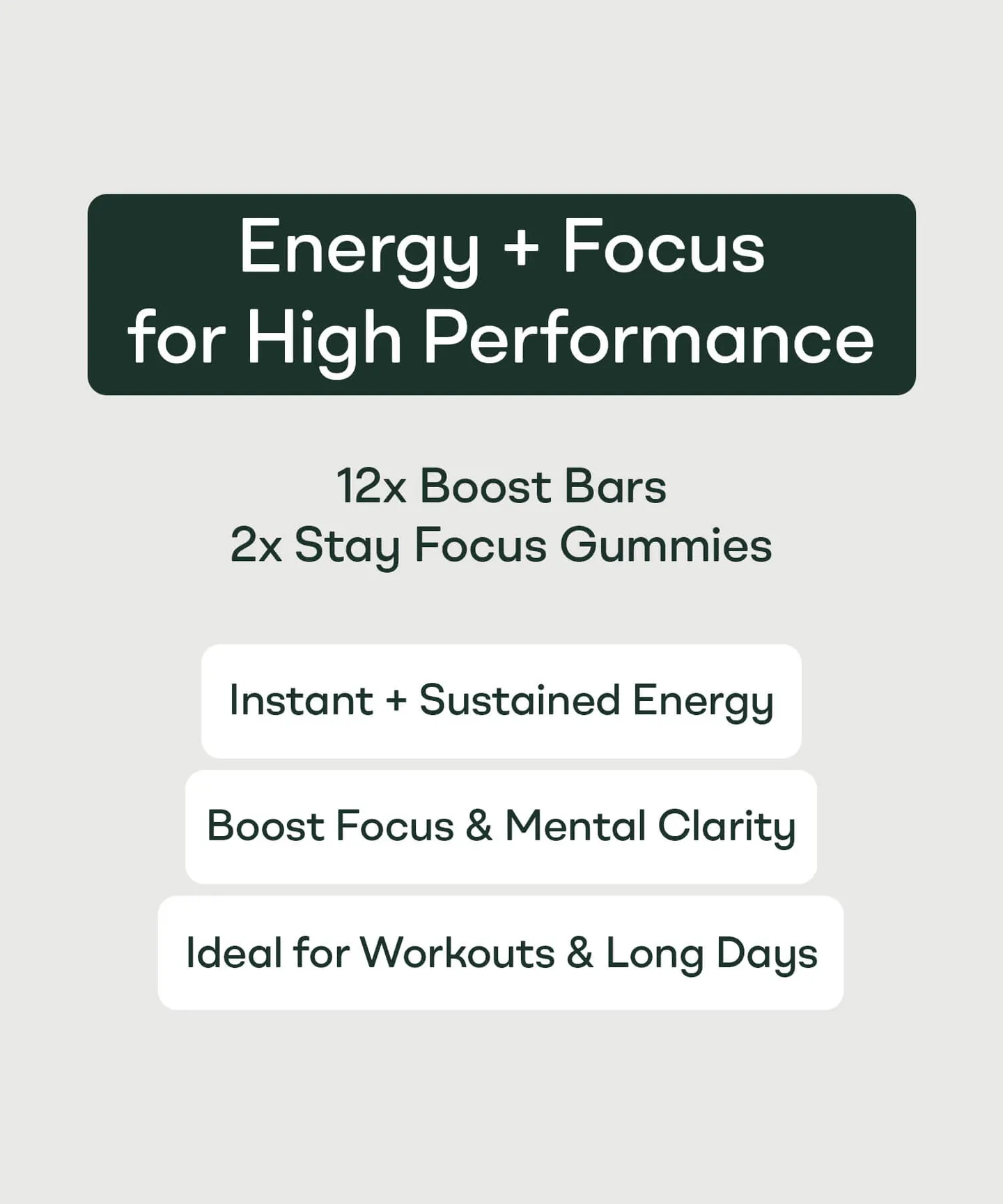 Pack Performance Boost