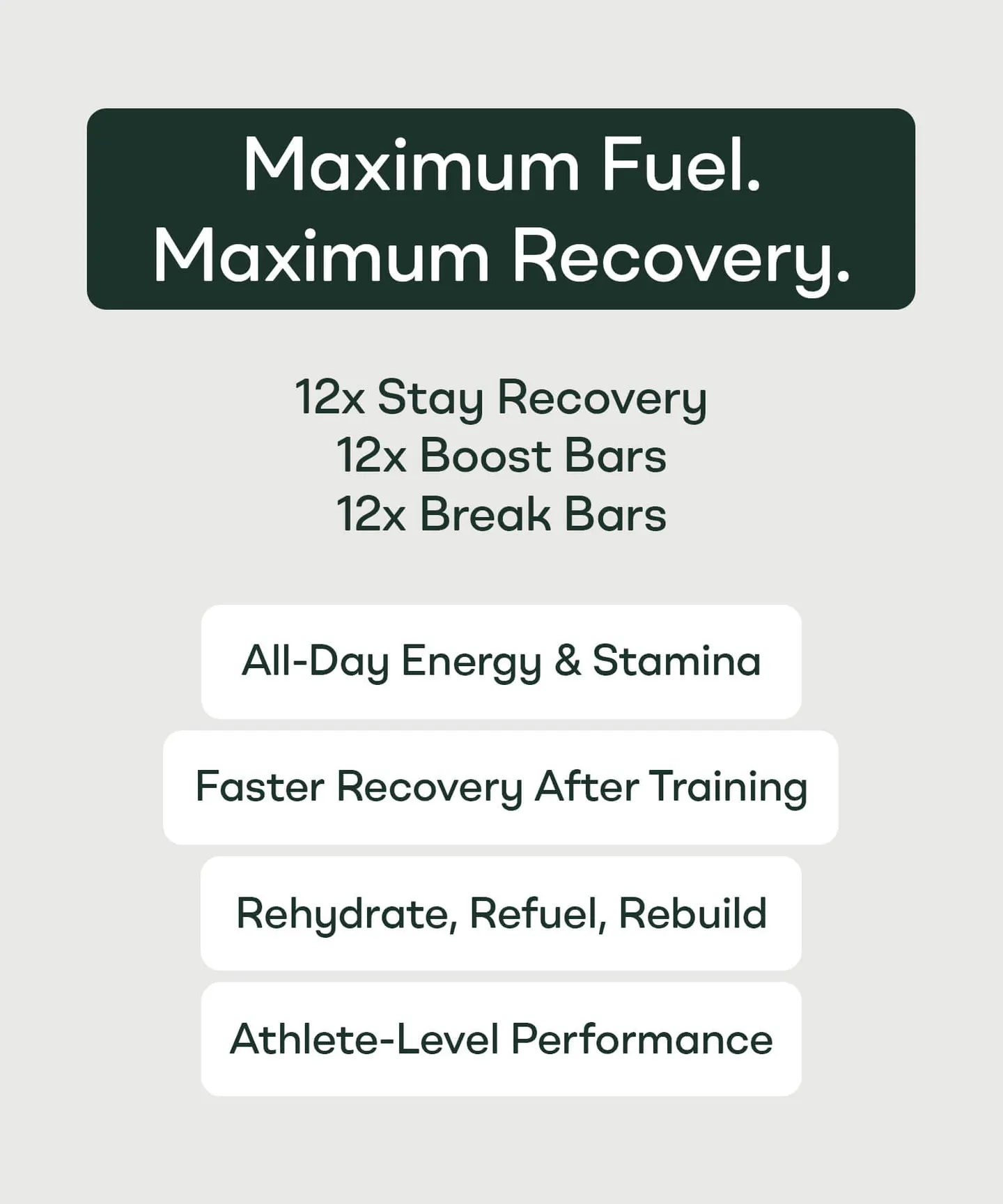 Pack Max Fuel